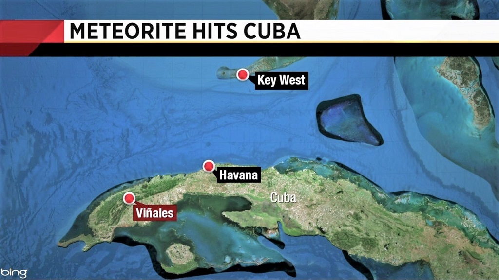 Vinales cuba meteorite