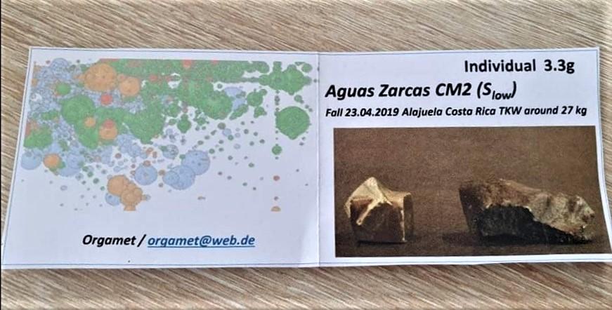 Aguas zarcas certif phil schmitt