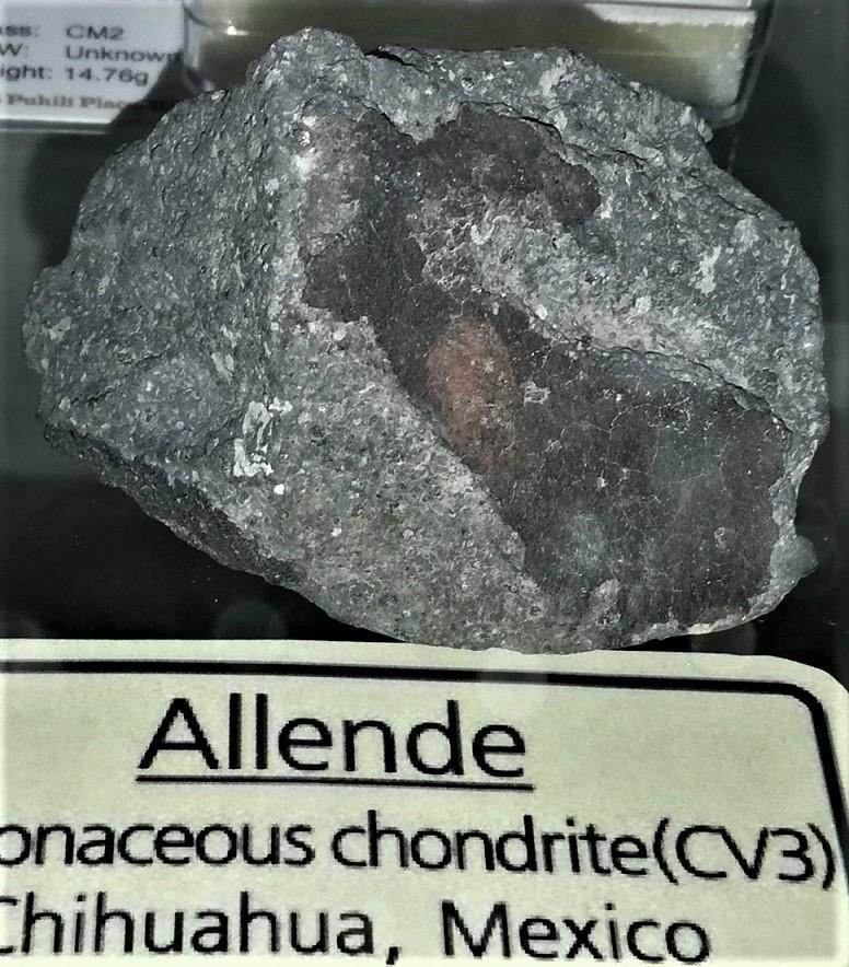 Allende meteorite mexique