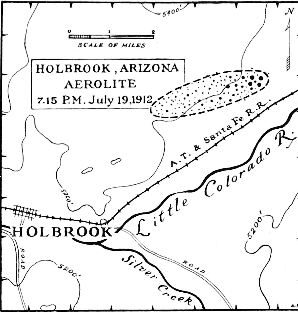 Holbrook strewnfield