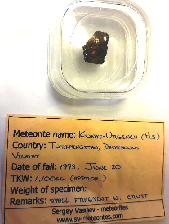 Kunya urgench meteorite