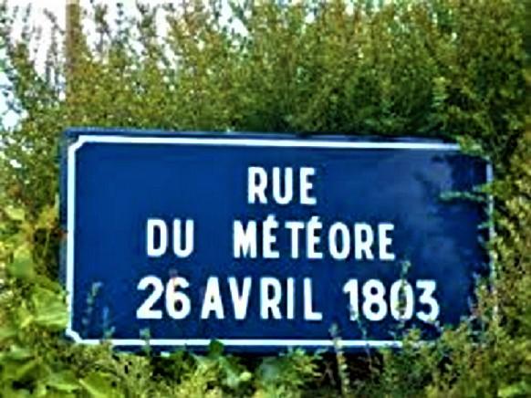 L aigle meteorite fall