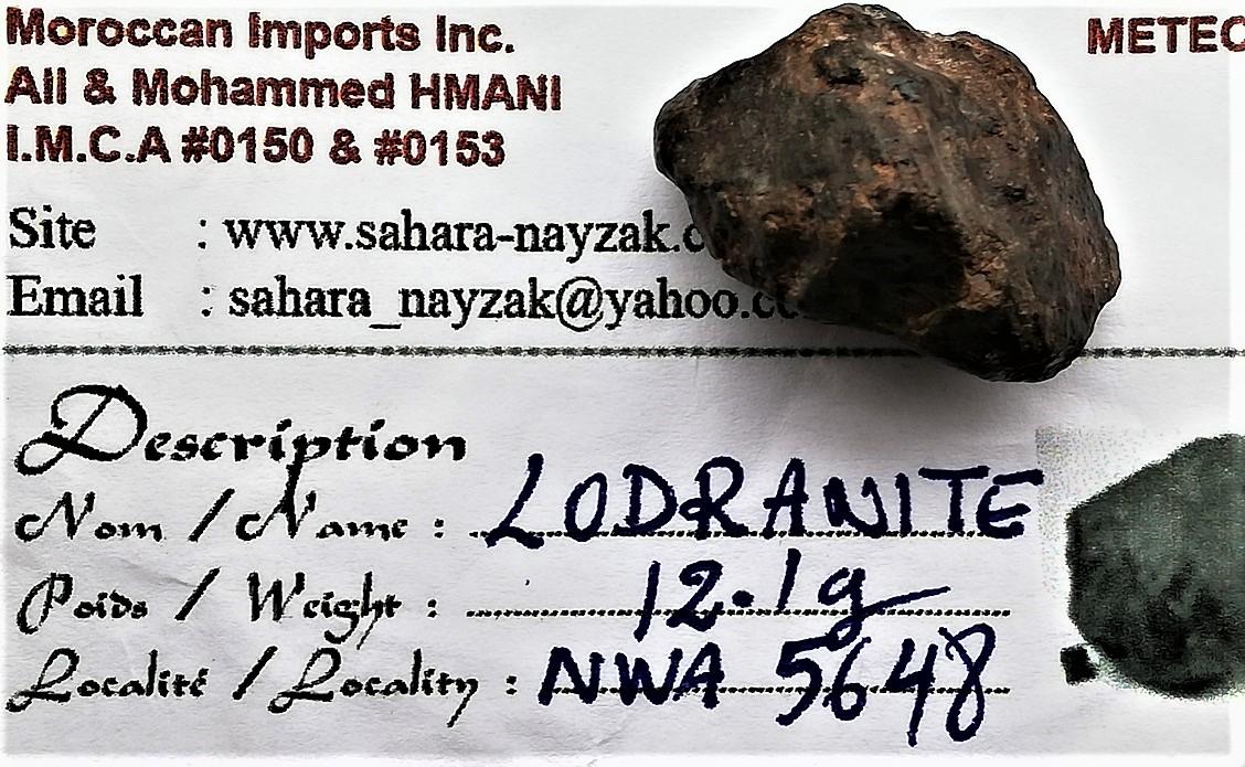 Nwa 5648 lodranite meteorite