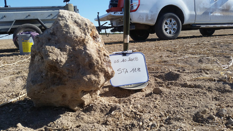 Saint aubin meteorite 1